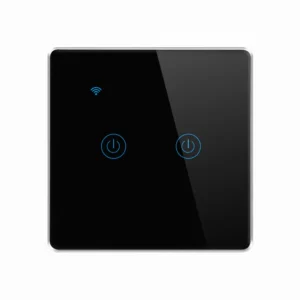 Metal Frame Finishing WIFi Connection Switch Tuya App Control with Smartphone No Neutral wire required. Time and Schedule Control lights remotely.