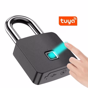 Tuya Smart Bluetooth Fingerprint Padlock Waterproof